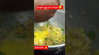 Homemade egg rice in simple way #latest #trending #viralvideo #viralshorts #egg#eggrecipe #friedrice