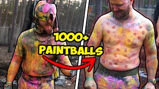 1000+ Paintball Shots in 1 Game?! Watch This Player Get BLASTED! 😱🎨