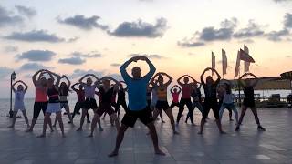 Sunset “Simetrica” in @openfitnesscamp 1.10.2019 Manavgat(Turkey)