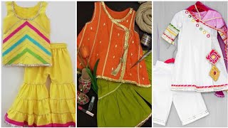 Formal Wear Little Girls Beautiful Attractive Dresses Designing Ideas