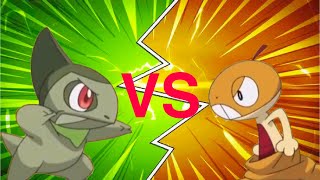 Axew vs Scraggy (Condensed Battles)