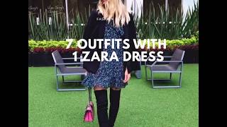 CAPSULE WARDROBE WITH 1 ZARA DRESS