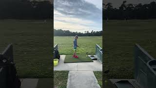 At the driving range