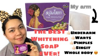 Best Thailand Whitening Soap | Ginger Whitening Soap Review +My Customers' Feedbacks