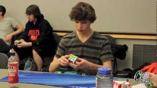 Collin Burns - 9.89 Official 3x3 Average - Princeton Spring 2013