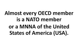 Global NATO: OECD = NATO + others