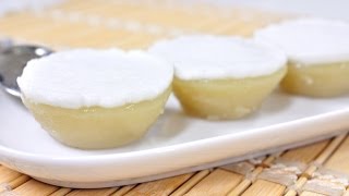 Thai Dessert - Thai Coconut Milk Pudding (Khanom Tuay)