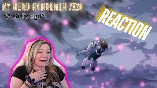 SHE REACHED HER!!! My Hero Academia 7x20 "A Girl's Ego" - reaction & review