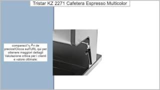 Tristar KZ-2271 - Cafetera espresso, multicolor