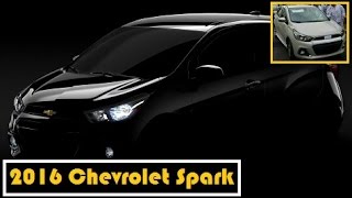 2016 Chevrolet Spark, after spotted, now revealed in teaser photo