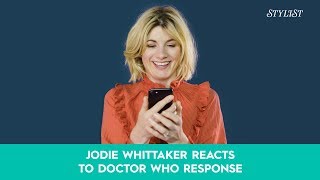 Jodie Whittaker reacts to Doctor Who response