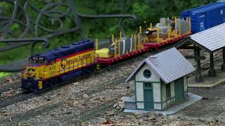 4th of July Garden railroad train 2022