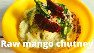 mango chutney |  Aam ki chutney | coconut mango chutney | instant mango chutney | Easy mango chutney