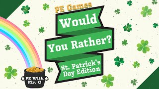 St Patrick's Day Would You Rather? Workout | Brain Break | GoNoodle Inspired