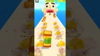 Sandwich runner Max Level (Android,ios) Gameplay #shorts #games