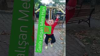 Akşam sporu tamam #spiderman #youtube #video #shorts #kahramanlar #keşfet #park #egzersiz #gym #game