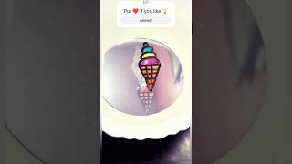 Magical🪄 Ink Floating pen 7=🍦#shorts #diy #satisfying #trending #cute #easydrawing #viral #icecream