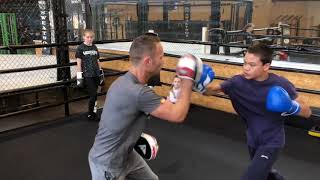 Tin boxing at sweatbox gym bristol Saturday  22 nd December 2018