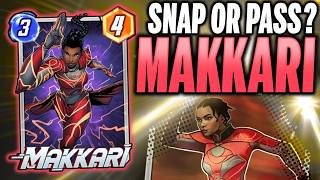 MAKKARI 🏃✨ Details & Mechanics! | Snap or Pass | Marvel Snap