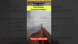 Biology questions practice for neet  #shorts #shortsfeed #neet #motivation #YouTubeshorts #viral