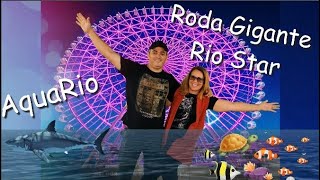 Aqua Rio (o maior aquário) e a Roda Gigante  Rio Star, a maior da América Latina