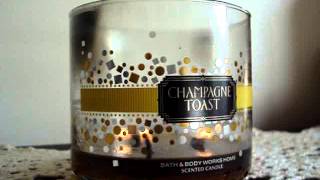 Bath and Body Works Candle Review- Candle of the Week: Champagne Toast