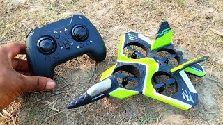 Rc fastest fighter jet s80 max remote control airplane toy unboxing flgying video