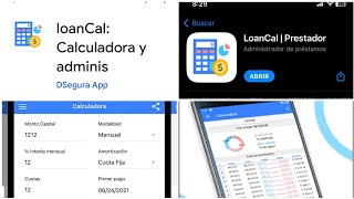 Aplicación  para prestamistas sencilla y rápida. Loancal