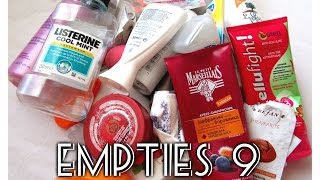 Empties / Празни опаковки #9