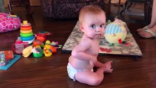 Babies Butt Scoot Boogie - Funny baby videos