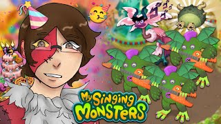 O AVESTRUZ-ALTA-VOZ ÉPICO TENTOU ACABAR COM MEU ANIVERSÁRIO! | Iniciando no My Singing Monsters #246