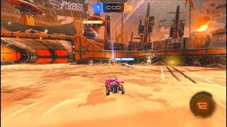 I Just Hit MY BEST SHOT EVER IN RANKED [RL doubles ]