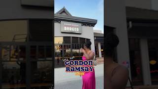 GORDON RAMSAY BURGER REVIEW #gordonramsay #gordonramsaycooking #burgers #restaurantreview