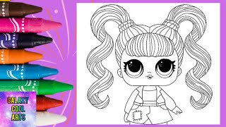 Lol Surprise Hair vibes Jelly Jam  Doll Coloring Pages #coloring_pages #coloring # lol #surprise