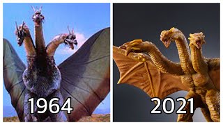 Evolution Of King Ghidorah in Movies, Cartoons, Youtube Videos, & Attractions (1964-2021)