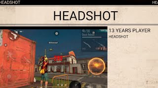 13 years player continous 6 headshot - he is akhand piro