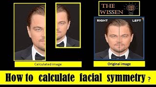 How to calculate symmetry of faces ? #phiratio #mosthandsomeguyintheworld #mostcutegirl2020