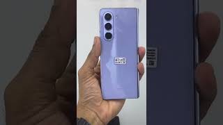 New Samsung Galaxy Fold 4 Launched In Light Purple #short