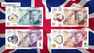 NEWS. United Kingdom 5, 10, 20 and 50 Pounds 2023. Great Britain New £5, £10, £20 & 50 Notes