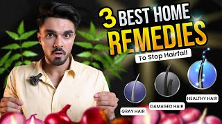 3 Best Home Remedy For Hairfall (Don't Miss This)