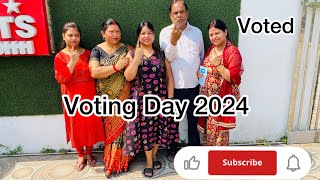 Mei aa gyi apne hometown mummy ke ghar 🥰😍 | Aaj dene tha vote ✌🏻😍 | Voting day 2024 | #subscribe