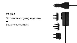 TASKA Stromversorgungssystem - Batterieladevorgang