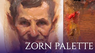 Мужской портрет палитра Цорна || Man portrait Zorn palette