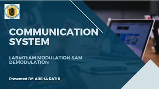 Lab #01: Amplitude Modulation(AM) & Demodulation