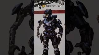 Halo Reach Concept Art of Noble 2 Spartan Kat #halo #haloreach #haloinfinite #conceptart #digitalart