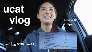 ucat journey vlog & tips *scoring 3030 band 1💌