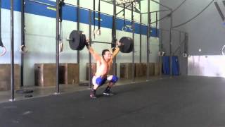 Bodyweight Overhead Squat 205#s X 17 reps - Wayne Willette