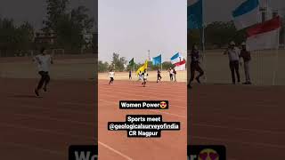 #GeologicalSurveyofIndia #Sportsmeet #CRNagpur #womenempowerment #gsi #sports #running