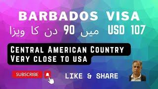 Barbados Easy Visa | Central American Country | Full Process