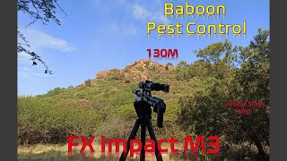 FX Impact M3 Baboon kill at 130m